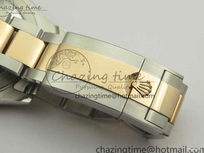 SS A2836 Dial Brown VRF Bracelet Best on SS RG 1:1 Yacht-Master 116621 Edition 0126